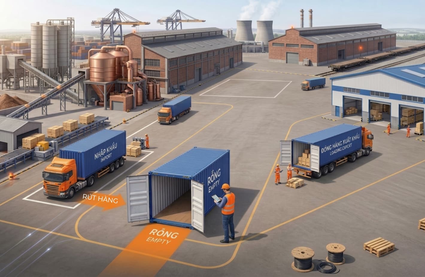 Dịch vụ tái sử dụng container rỗng là gì?