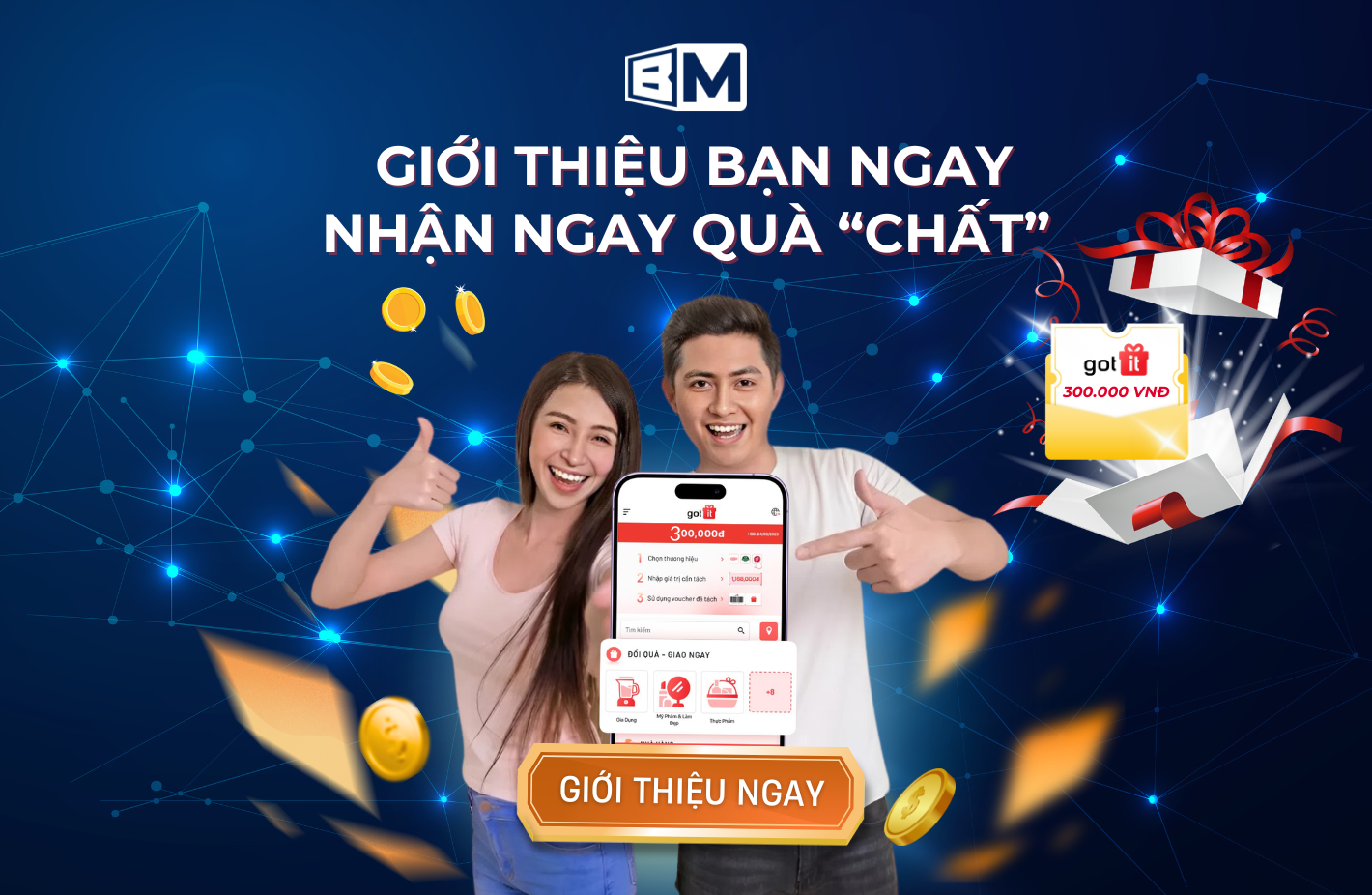 GIỚI THIỆU BẠN NGAY – NHẬN NGAY QUÀ “CHẤT”