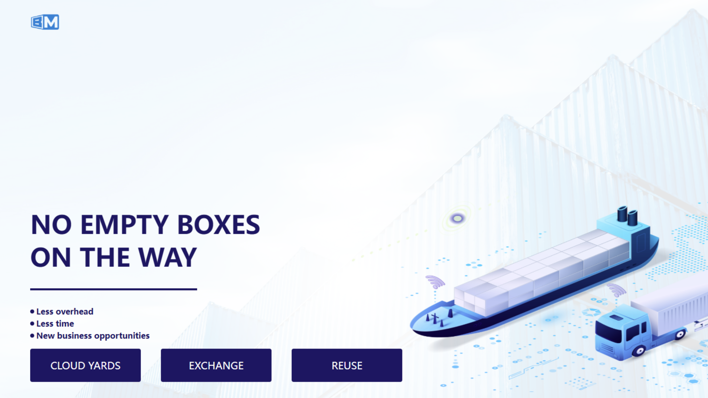 Logistics xanh: Nền tảng tái sử dụng container của Box Monster